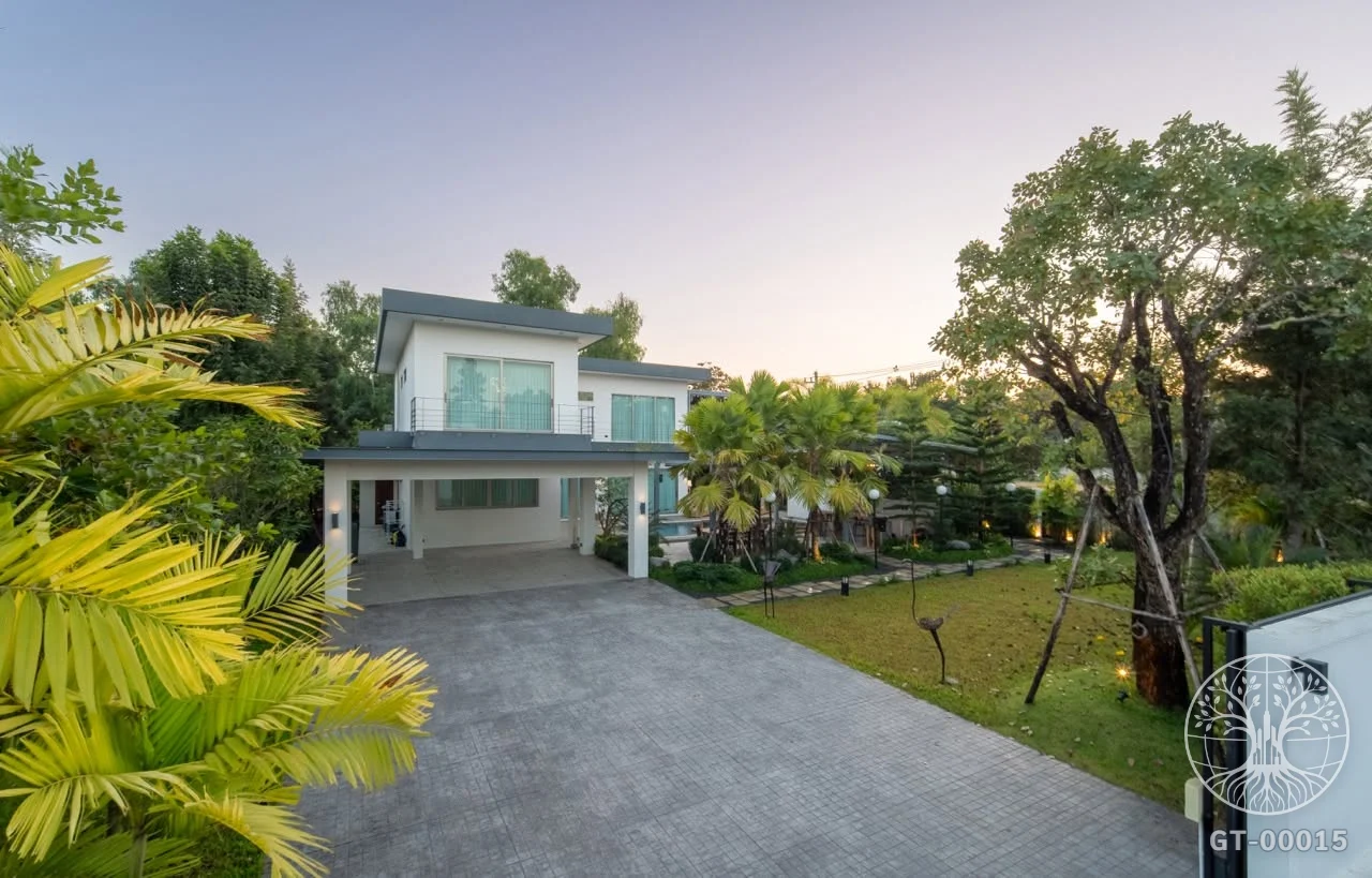 Sunvalee Pool Villa – Luxury Smart Home, Ready to Move In, Nam Phrae, Hang Dong